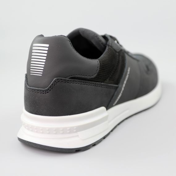 Кросівки чоловічі шкіряні 589523 Чорні 40 41 42 43 44 45 | Зображення 5