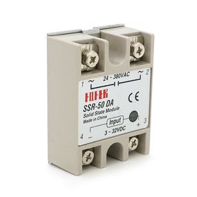 Твердотільні реле FQFER SSR-50DA 50А 24-380VAC