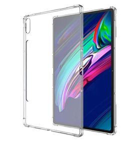 Силиконовый чехол бампер Primolux Silicone для планшета Lenovo Tab P12 Pro 12.6" TB-Q706 - Clear