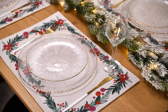 Набір сервірувальних серветок Ardesto Happy Holidays ART15HH 30х45 см 2 шт | Зображення 3