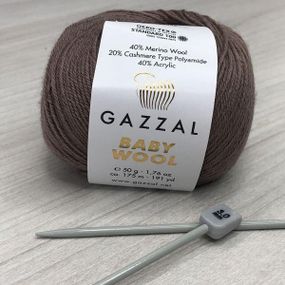 Пряжа Gazzal – Baby Wool колір 835