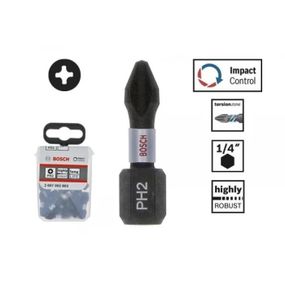 Біта Bosch Impact Control PH2 х25 мм (2607002803)