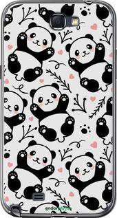 Чохол на Samsung Galaxy Note 2 N7100 Панди "4318t-17-2448"