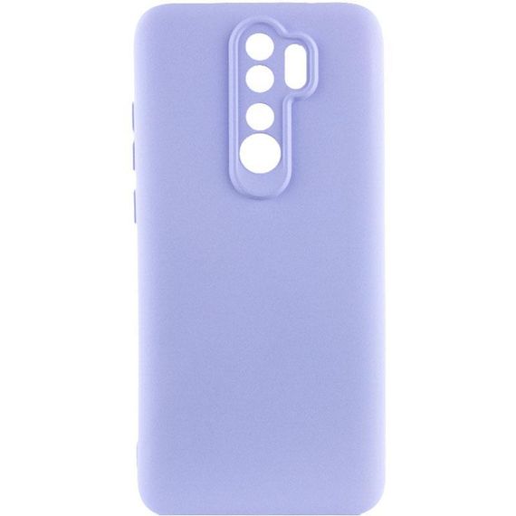 Чохол Silicone Cover Ummi Lakshmi Full Camera (AA) для Xiaomi Redmi Note 8 Pro Бузковий / Dasheen