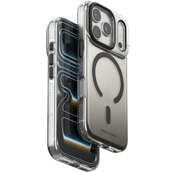 Чохол TPU+PC Puloka Resplendent with Magnetic Fit для Apple iPhone 17 Pro / 18 Pro (6.3") Black