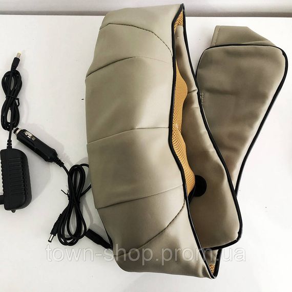 Роликовый массажер для спины и шеи massager of neck kneading | Зображення 4