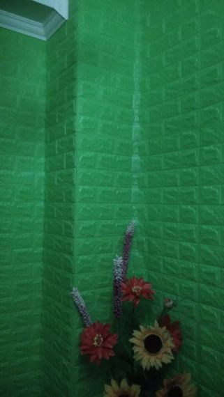 3D панель самоклеюча цегла М'ятний 700х770х7мм (012-7) SW-00000050 | Зображення 2