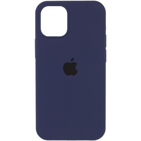 Чохол Silicone Case Full Protective (AA) для Apple iPhone 13 Pro Max (6.7") Темно-синій / Midnight blue
