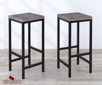 Стул барный Loft Design BS-1 дуб палена