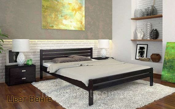 Дерев'яне ліжко Роял 90х190 см Arbor Drev двоспальне, 180х190 | Зображення 4