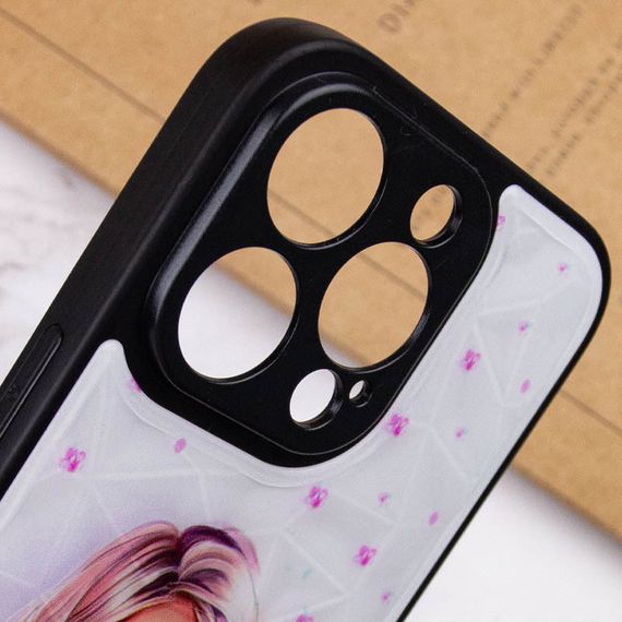 TPU+PC чохол Prisma Ladies для Apple iPhone 14 Pro (6.1") Pink | Зображення 4