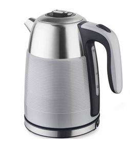 Електрочайник 1,7л 1850-2200W метал (диск) сірий MR-051-GREY Maestro