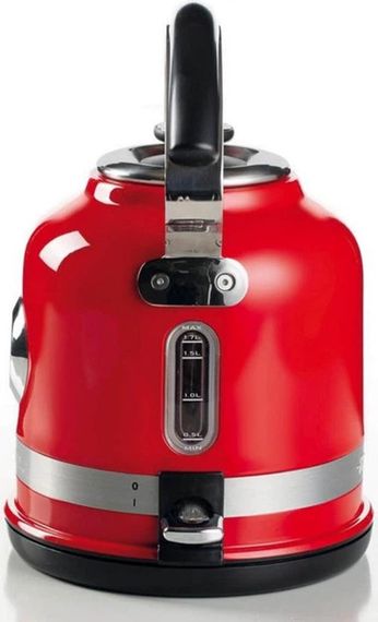 Електрочайник Ariete Moderna ART-2854 BKRD 1,7 л червоний | Зображення 1