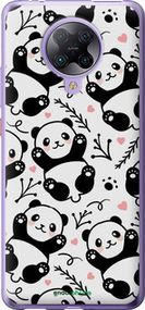 Чохол на Xiaomi Redmi K30 Pro Панди "4318t-1899-2448"