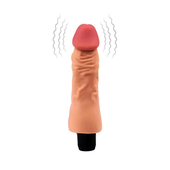Реалістичний вібратор Soft Vibrator 17.8 cm – The Real Deal Sex Aura | Зображення 3