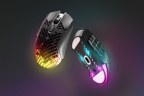 Мишка SteelSeries Aerox 9 Wireless RGB, 18000dpi., 18кн. Black | Зображення 5