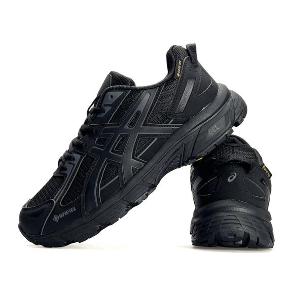 Кросівки ASICS Gel-Venture 6 Gore-Tex All Black весна / осінь A4475 46 29- 29.5 см | Зображення 5