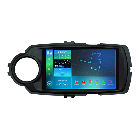 Штатна магнітола Torssen Toyota Yaris 2012-2017 black F9464 4G Carplay DSP | Зображення 1