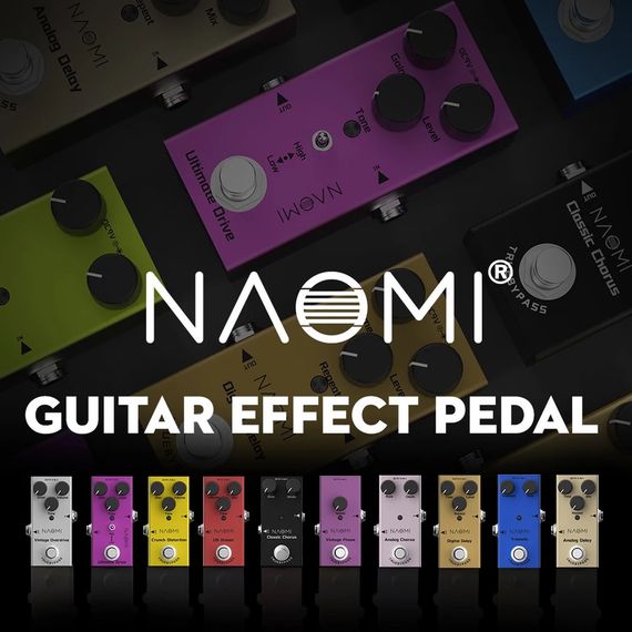 Гитарная педаль эффектов дилей Naomi Analog Delay для электрогитары електрогитари гитари гитары | Зображення 5