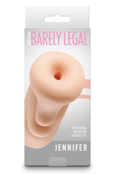 Мастурбатор анус NS Novelties Barely Legal Jennifer бежевий, 11 см Sex Aura | Зображення 4