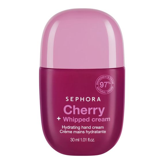 Крем для рук Sephora Hydrating hand cream - Cherry + Whipped cream (30 мл)