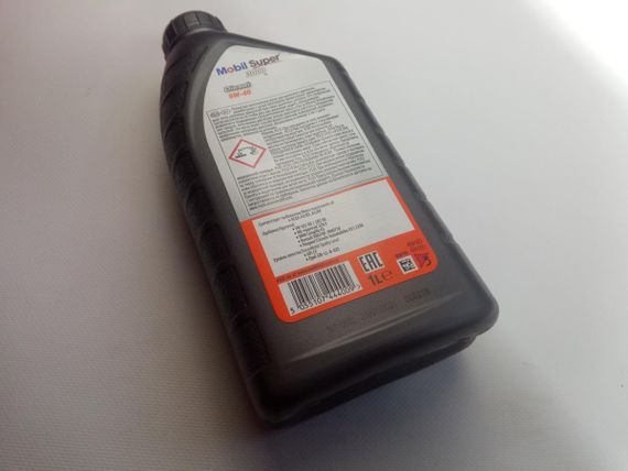 Олива моторна 5W-40 синтетична MOBIL Super 3000 Diesel 1 л. (152063) | Зображення 1