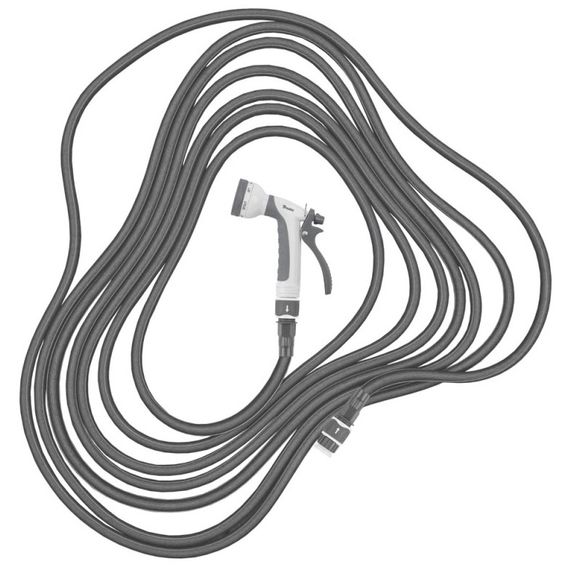 Шланг, що розтягується (комплект) Bradas TWIST HOSE 9-18 м BOX сірий (WTW918GY) | Зображення 2