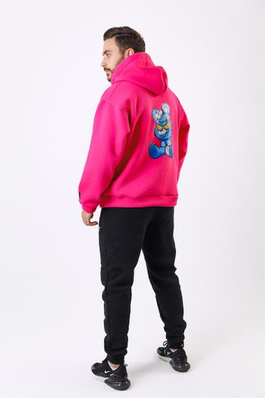 Худі унісекс МА (03) малиновий колір | Зображення 3