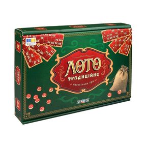 Настольная игра "Традиционное Лото" 30488 бочонки 90 штук