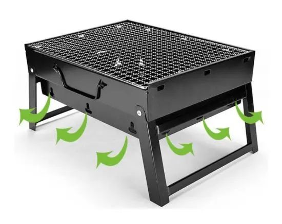 Складаний мангал гриль, барбекю 35 x 27 x 20 см | Зображення 4