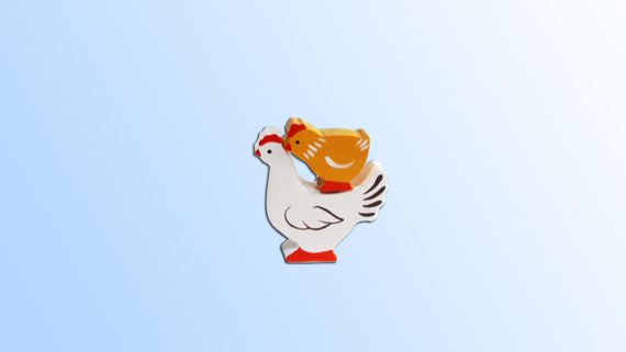 Фигурка HEGA Цыпленок цветной | Зображення 4