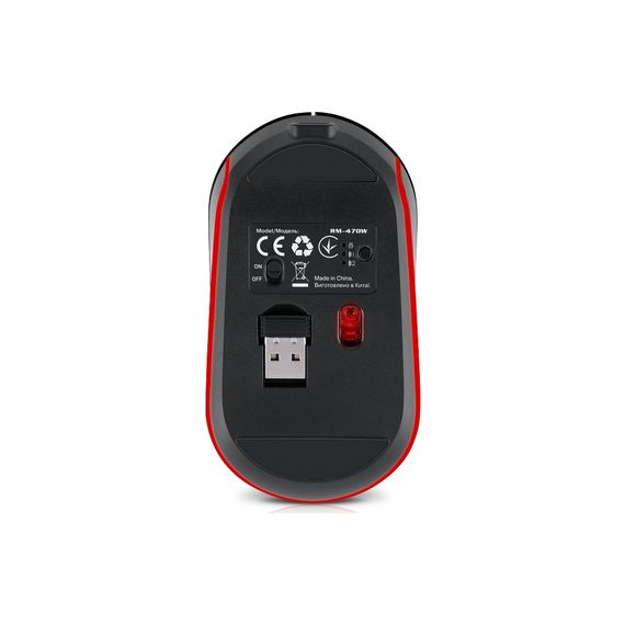 Мишка REAL-EL RM-470W Wireless/Bluetooth Dark Gray (EL123200049) | Зображення 8