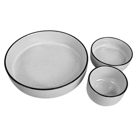 Форма для випікання кругла Pepper Tower PR-3338 10x6 см біла | Зображення 2