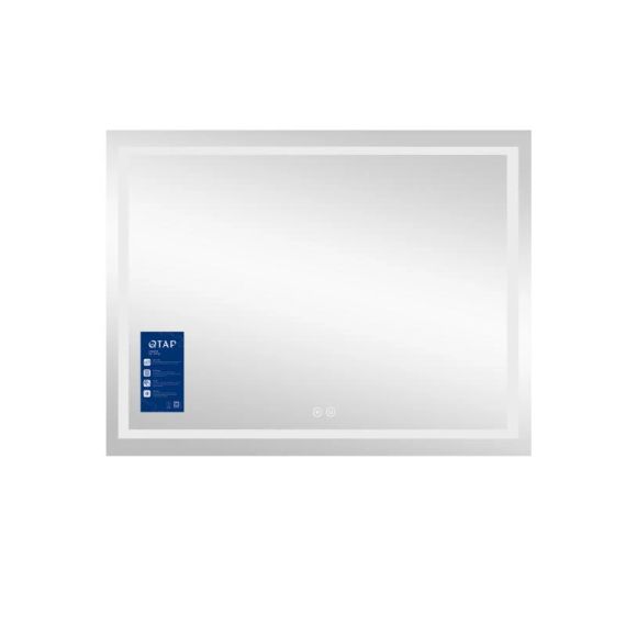 Дзеркало Qtap Mideya (DC-F613) 700х500 з LED-підсвічуванням Touch, з антизапотіванням, димером QT2078NCF7050W | Зображення 2