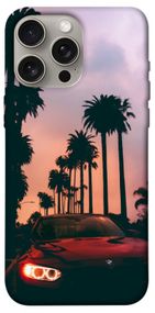 Чохол з картинкою BMW at sunset для Apple iPhone 15 Pro Max (6.7")