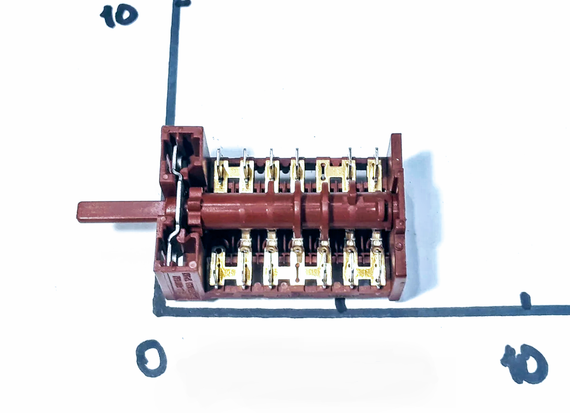 Переключатель семипозиционный ПМ 87 06 09 Gottak (Испания) | Зображення 1