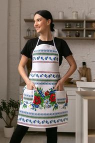 Фартух кухонний Носи своє 0,75*0,55 Білий (p-10957-123929)