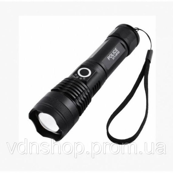 Мощный фонарь для рыбалки POLICE BL-X71-P50, Мощный фонарь с возможностью зарядки SR-50 | Зображення 2