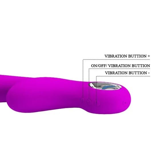 Вібратор PRETTY LOVE CAROL USB PURPLE 7 function Sex Aura | Зображення 7