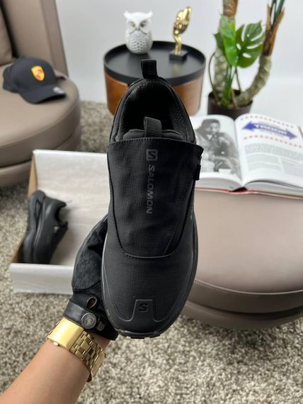 Кросівки Salomon Odyssey ELMT Advanced All Black (Gore-Tex) , В'єтнам | Зображення 4