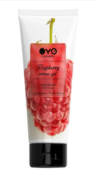 Універсальний ароматизований зволожуючий гель-лубрикант OYO - Raspberry aroma gel, 75 ml Sex Aura