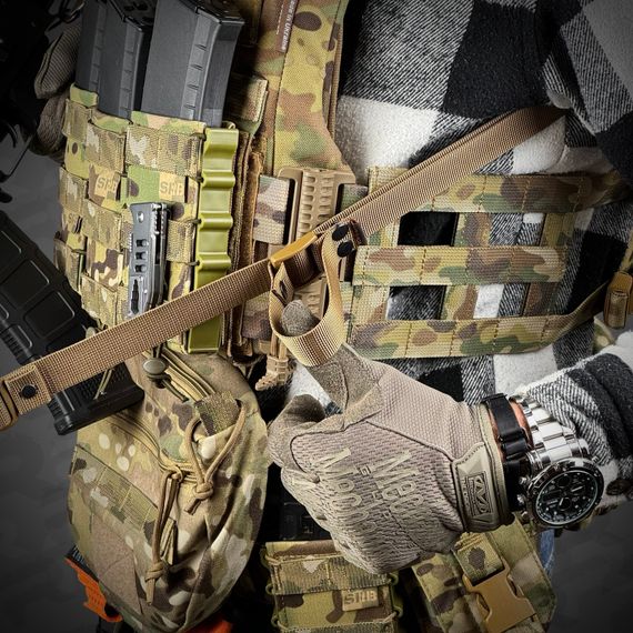 Ремінь збройовий одно/двоточковий RAGNAROK "ODIN" Gen.II carbine Койот | Зображення 5