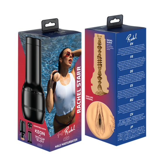 Мастурбатор Kiiroo Feel Rachel Starr PBC, совместимый с PowerBlow и Keon sexstyle | Зображення 6