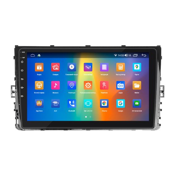 Штатная магнитола 9" Lesko для Volkswagen Transporter T6 Рестайлинг 2019-н.в 2/32Gb CarPlay 4G Wi-Fi GPS Prime
