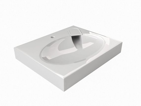 Умивальник на пральну машину Redokss San OCEAN 60x50cм | Зображення 5