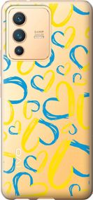 Чехол на Vivo V23 Сердца UA "5292u-2642-17620"