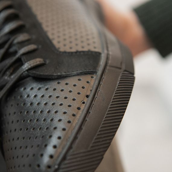 Чорні чоловічі кеди великий розмір 46 47 48 49 | Зображення 5