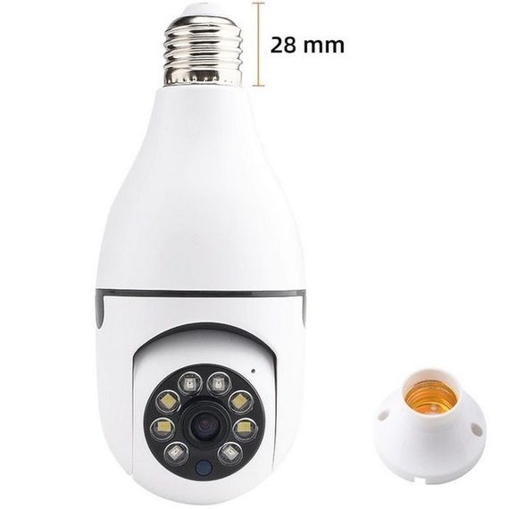 Камера відеоспостереження лампочка CAM L1 E27 WIFI IP 360/90 поворотна | Зображення 2