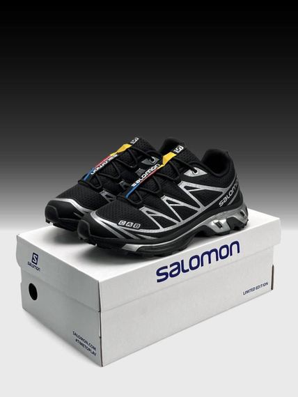 Кросівки Salomon XT-6 Black Silver , В'єтнам 39 25 см | Зображення 2
