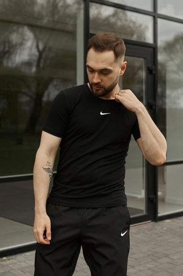 Футболка Nike чорна (лого центр) (1324714427) | Зображення 5